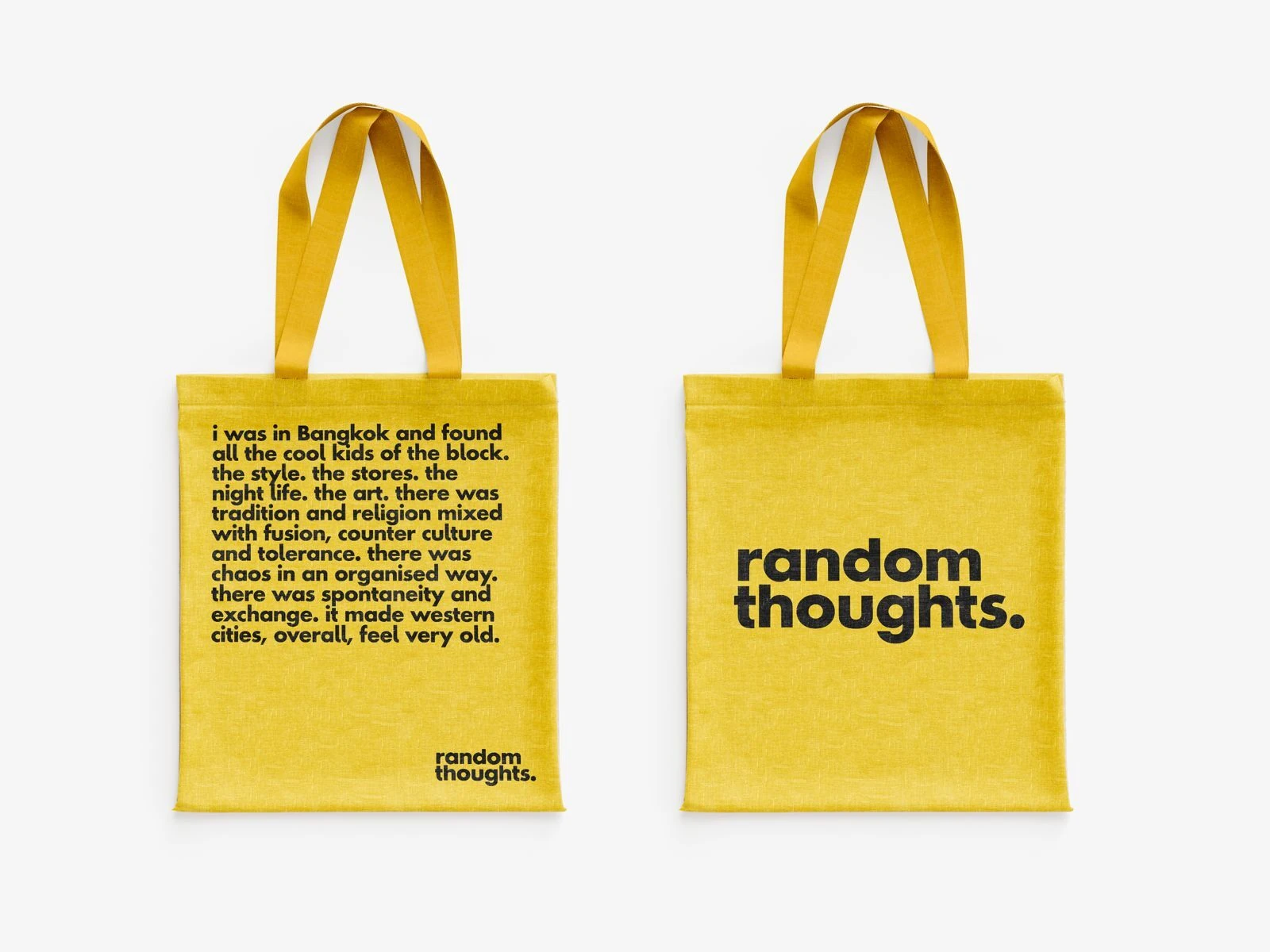 random thoughts
