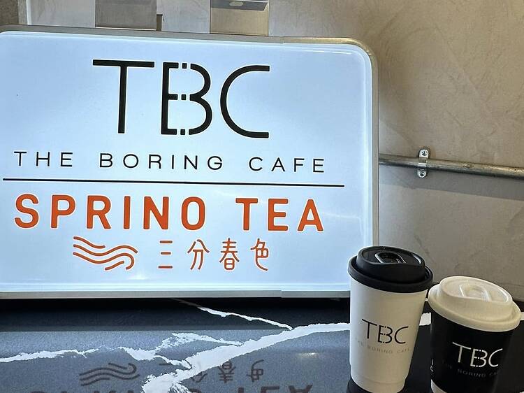 The Boring Café x Sprino Tea The Boring Café x Sprino Tea