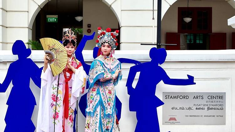 Catch a roving Chinese opera performance at Stamford Arts Centre Catch a roving Chinese opera performance at Stamford Arts Centre