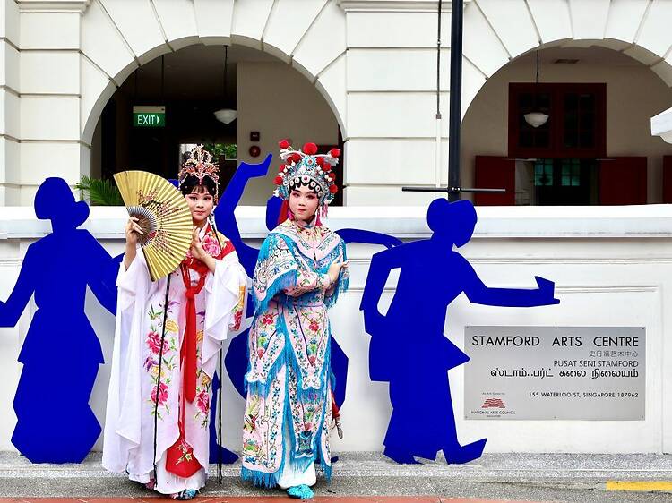 Catch a roving Chinese opera performance at Stamford Arts Centre Catch a roving Chinese opera performance at Stamford Arts Centre