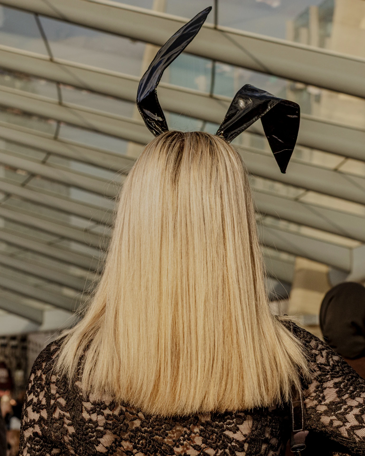 Ariana Grande fans at the Eternal Sunshine Tour in London