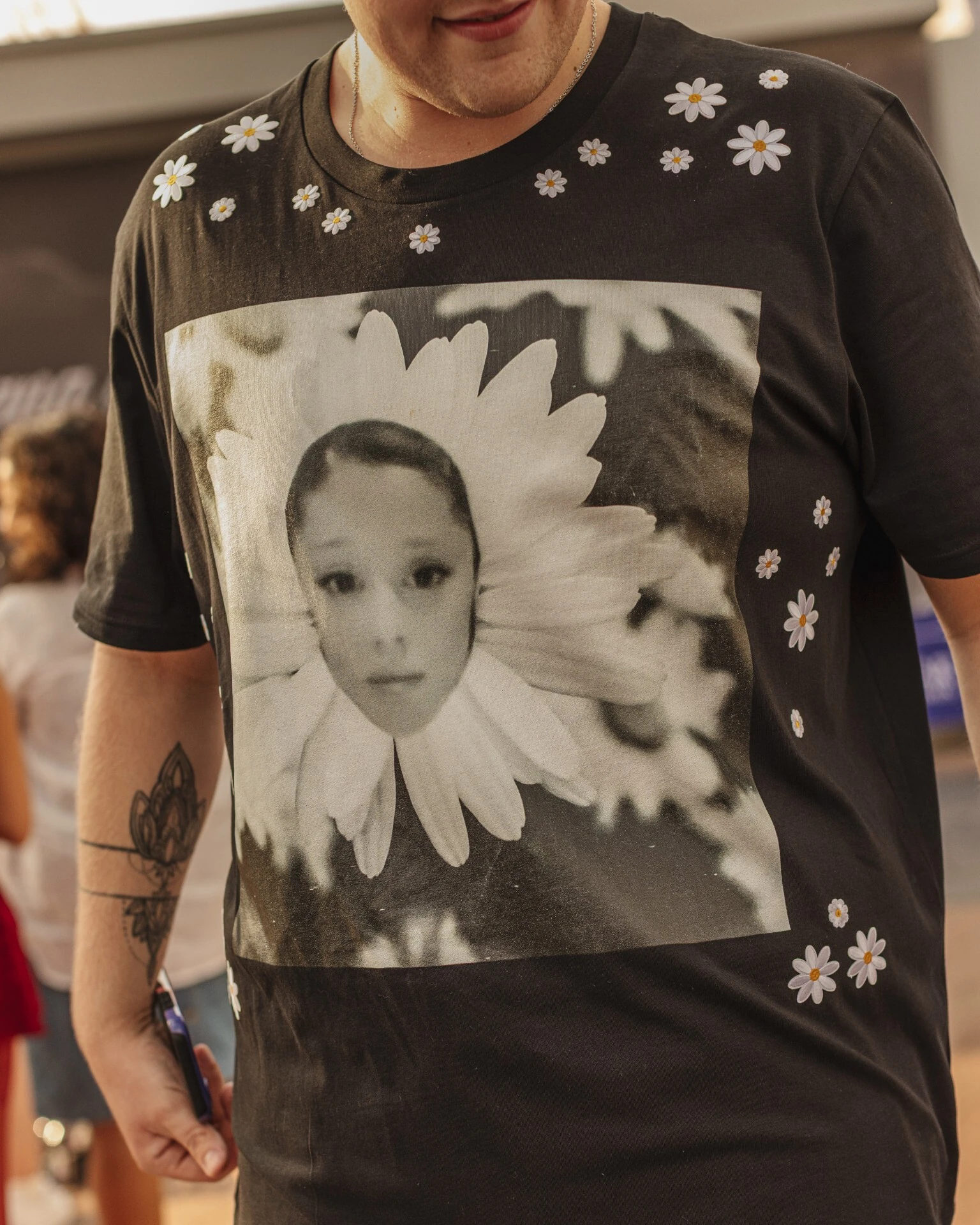 Ariana Grande fans at the Eternal Sunshine Tour in London