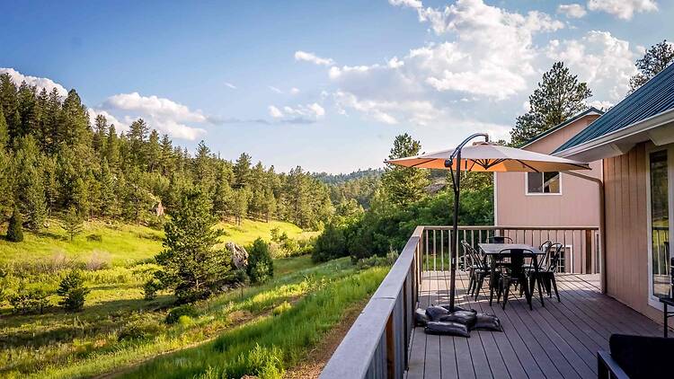 Best for an off-grid detox: Serenity House Mountain Cabin Best for an off-grid detox: Serenity House Mountain Cabin