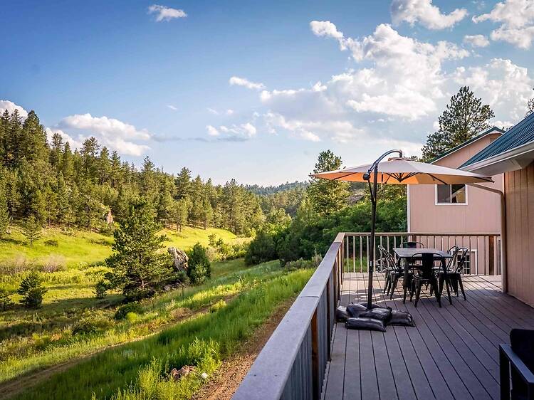 Best for an off-grid detox: Serenity House Mountain Cabin Best for an off-grid detox: Serenity House Mountain Cabin
