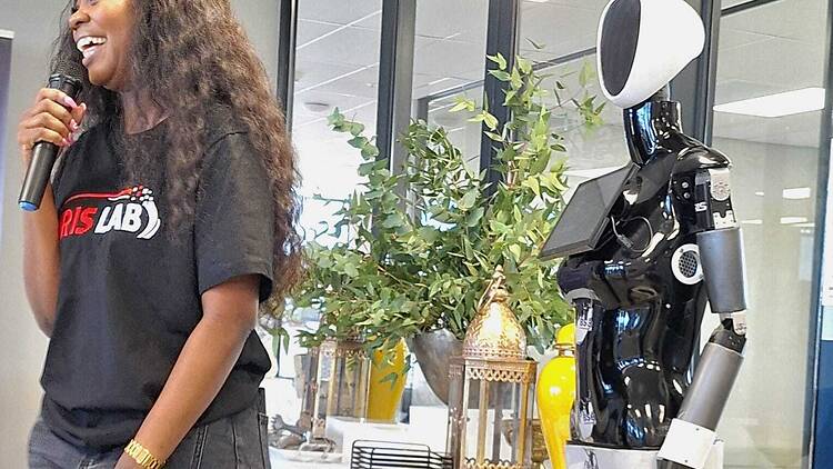 Meet IRIS, an AI-powered humanoid tutor robot developed by KZN company BSG and Technologies. Meet IRIS, an AI-powered humanoid tutor robot developed by KZN company BSG and Technologies.