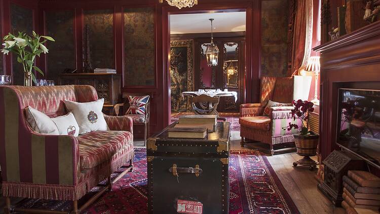 Turret Sitting Room at The Witchery