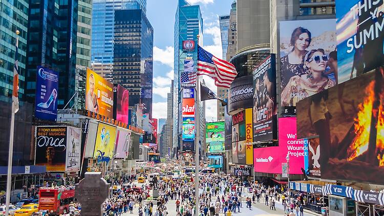 You can play free pickleball right in the middle of Times Square for 5 straight days later this month