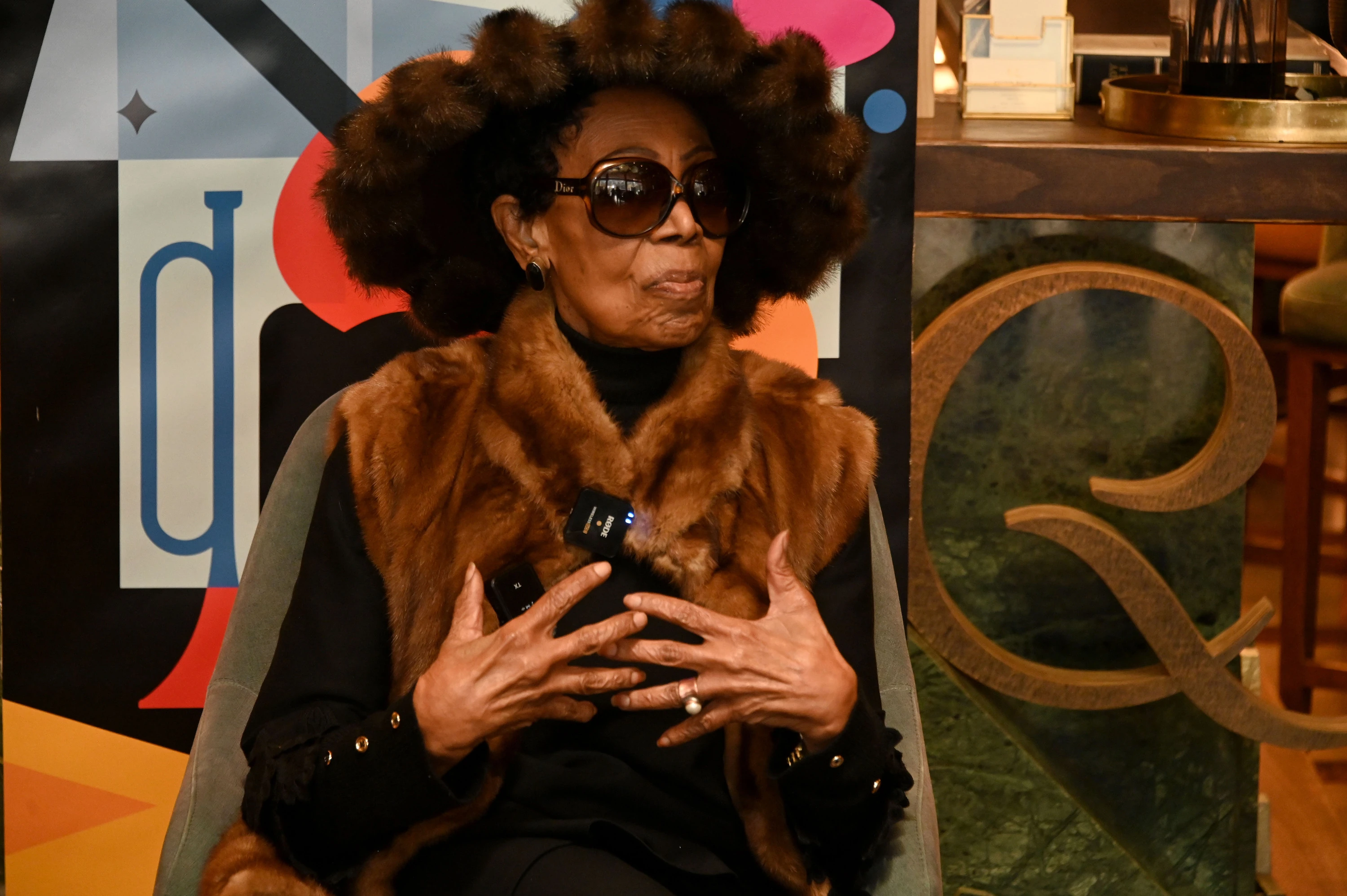 The legendary Abigail Kubeka is not just an artist but a certified fashionista as well.