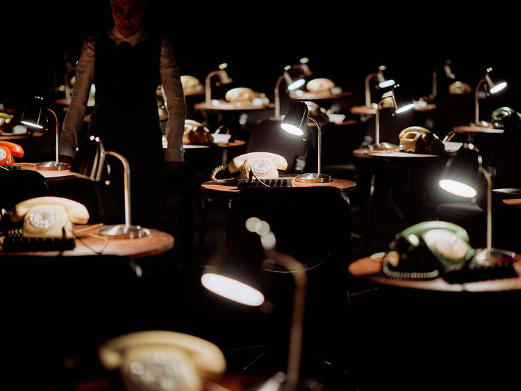 Pick up the phone – settle in for this immersive sound experience in a secret Malthouse Theatre room Pick up the phone – settle in for this immersive sound experience in a secret Malthouse Theatre room
