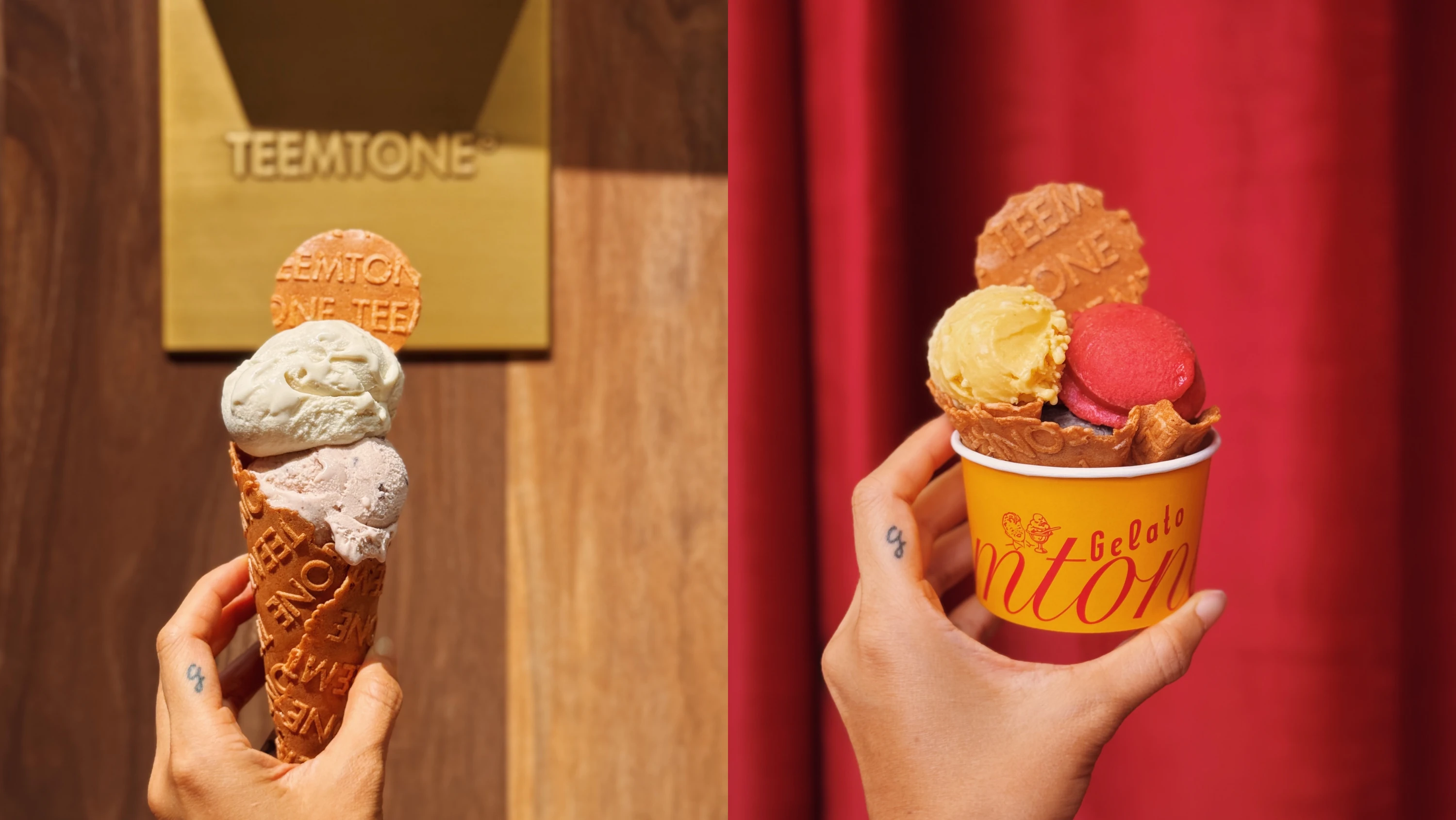 TeemTonefai ice cream