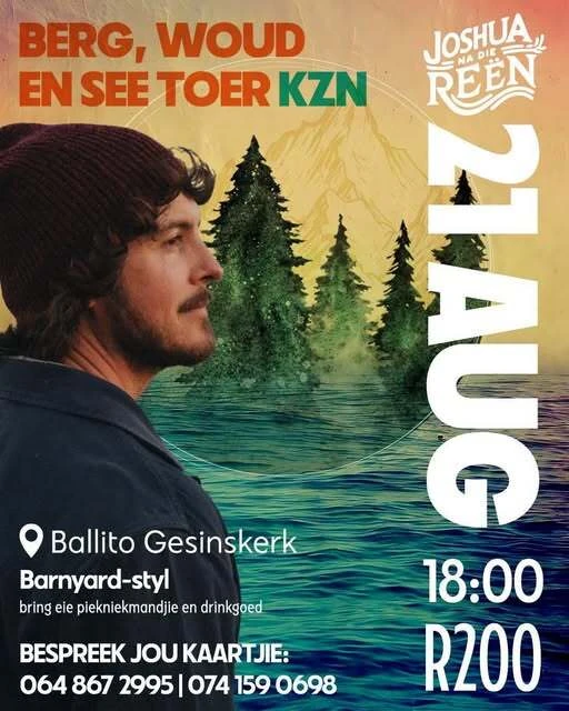 This Afrikaans indie sensation will be playing in Ballito this weekend. 