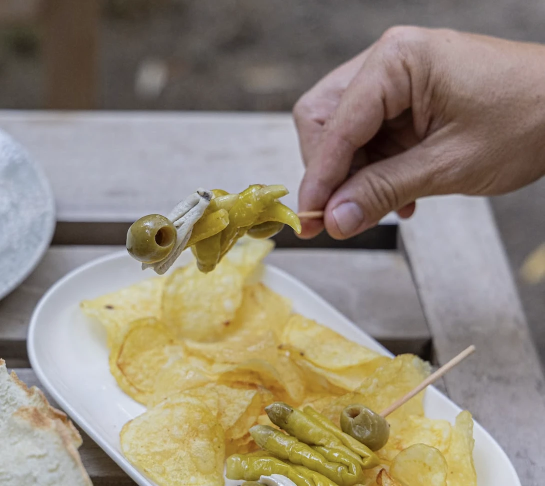 Unas gildas en el Olivar de Castillejo
