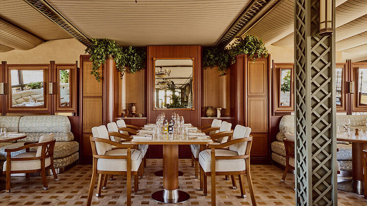 Orient Express La Minerva Hotel restaurant in Rome, Italy