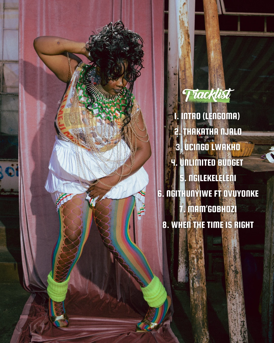 Cover artwork for Umzulu Phaqa's debut album Volume 1
