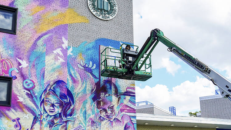 Bianca Romero, Muralist Bianca Romero, Muralist