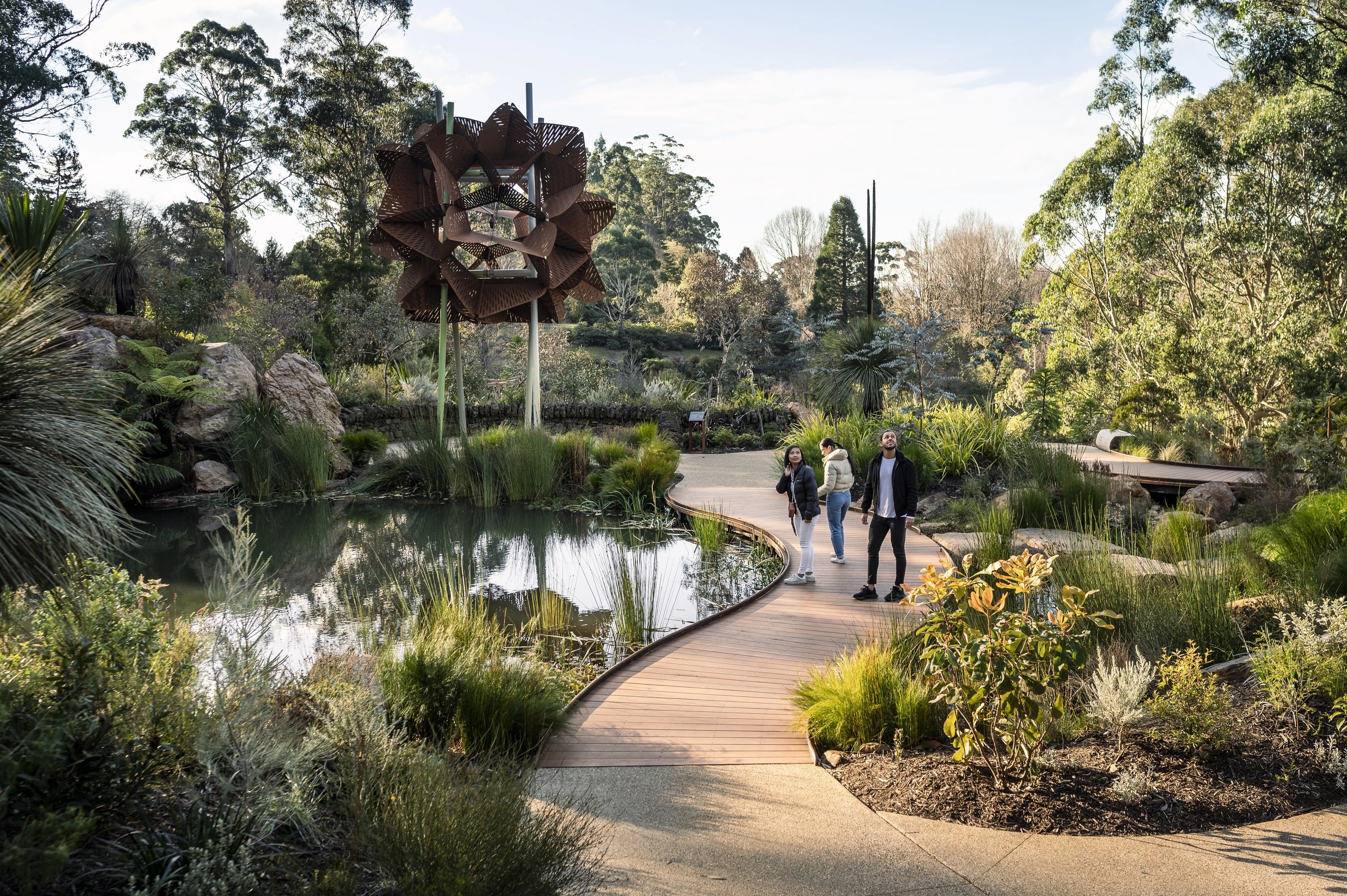 The Dandenong Ranges Botanic Garden - Chelsea Australian Garden at Olinda