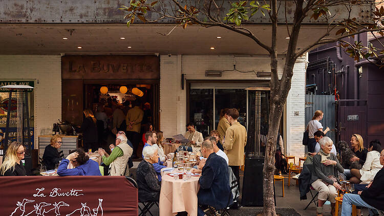 La Buvette Out the front of La Buvette