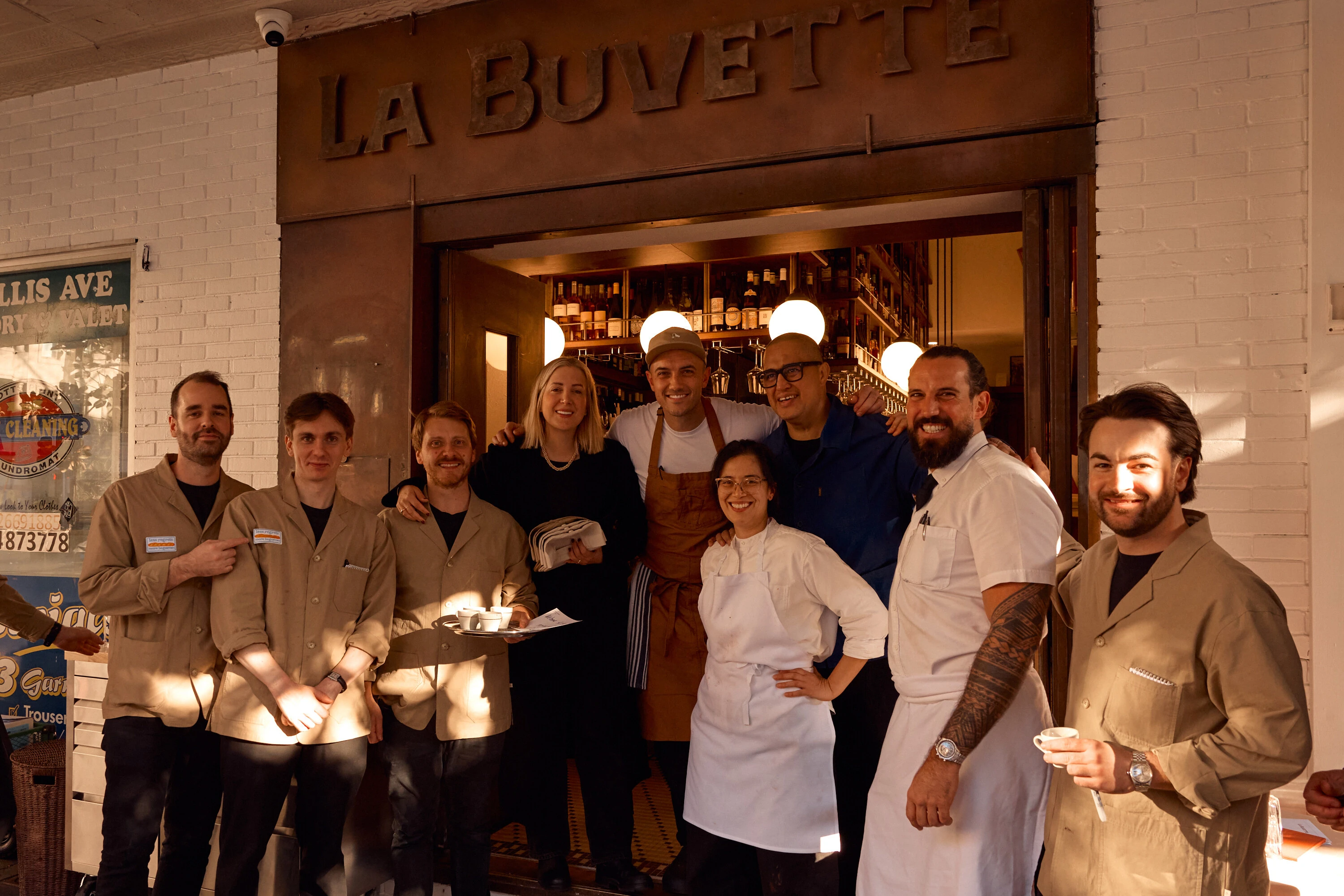 The La Buvette team