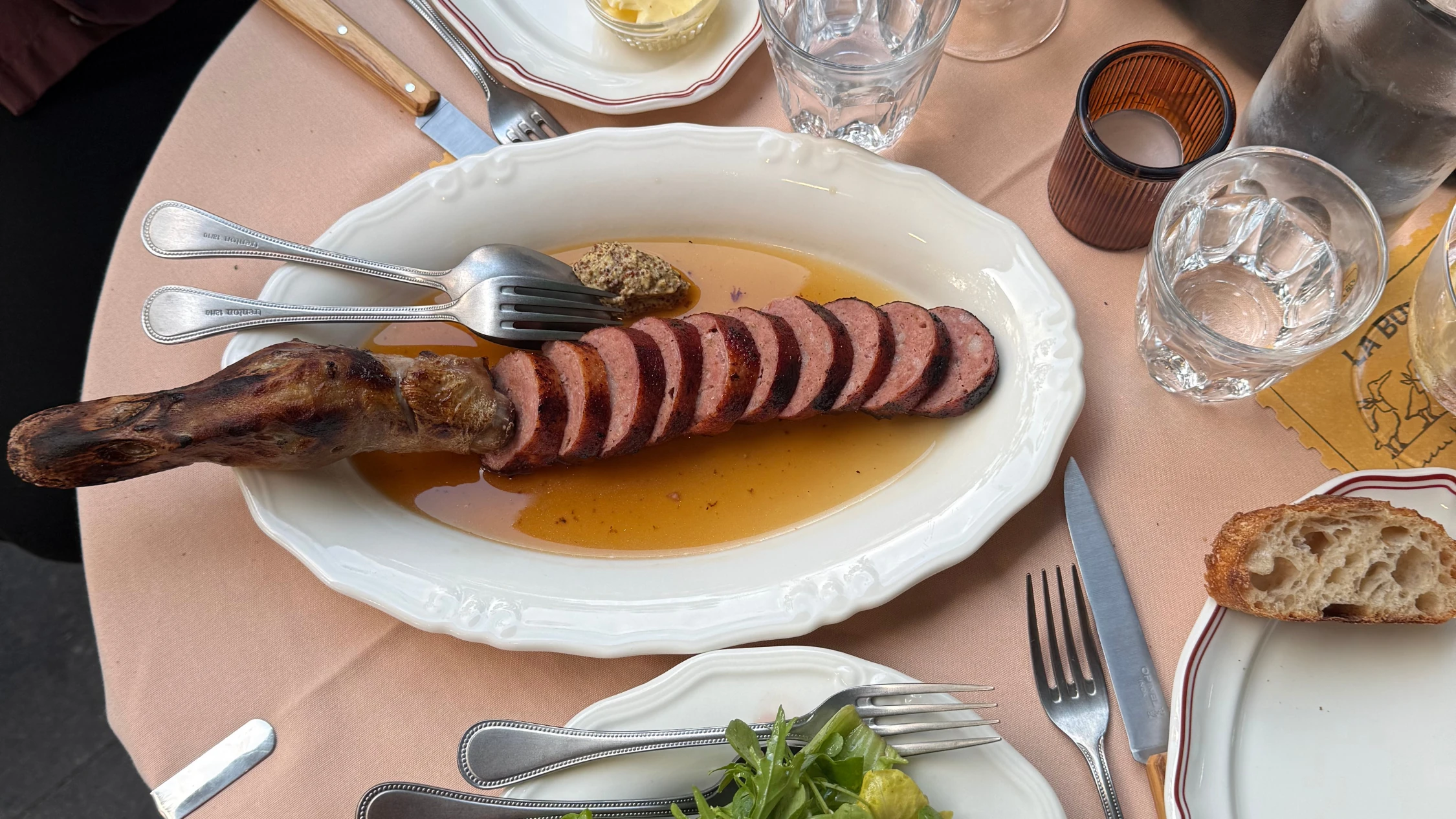 The duck at La Buvette