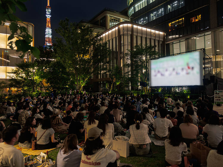 名作6本を日替わりで上映、麻布台ヒルズで「OUTDOOR CINEMA」が開催