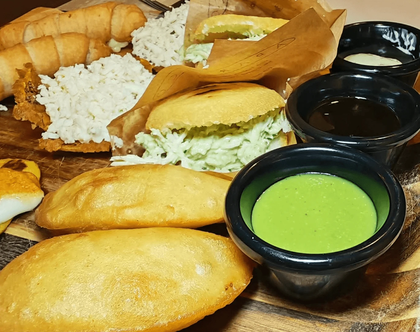 Plato de comida en Apartaco