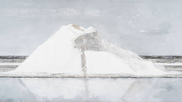 Carmen Laffón. La sal., Salinas de Bonanza (montaña horadada), 2020