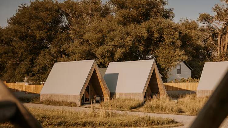 Best for socialites: The tiny A-frame in Tiny Town