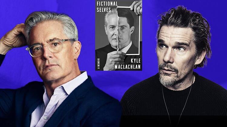 Kyle MacLachlan and Ethan Hawke at Symphony Space Kyle MacLachlan and Ethan Hawke at Symphony Space