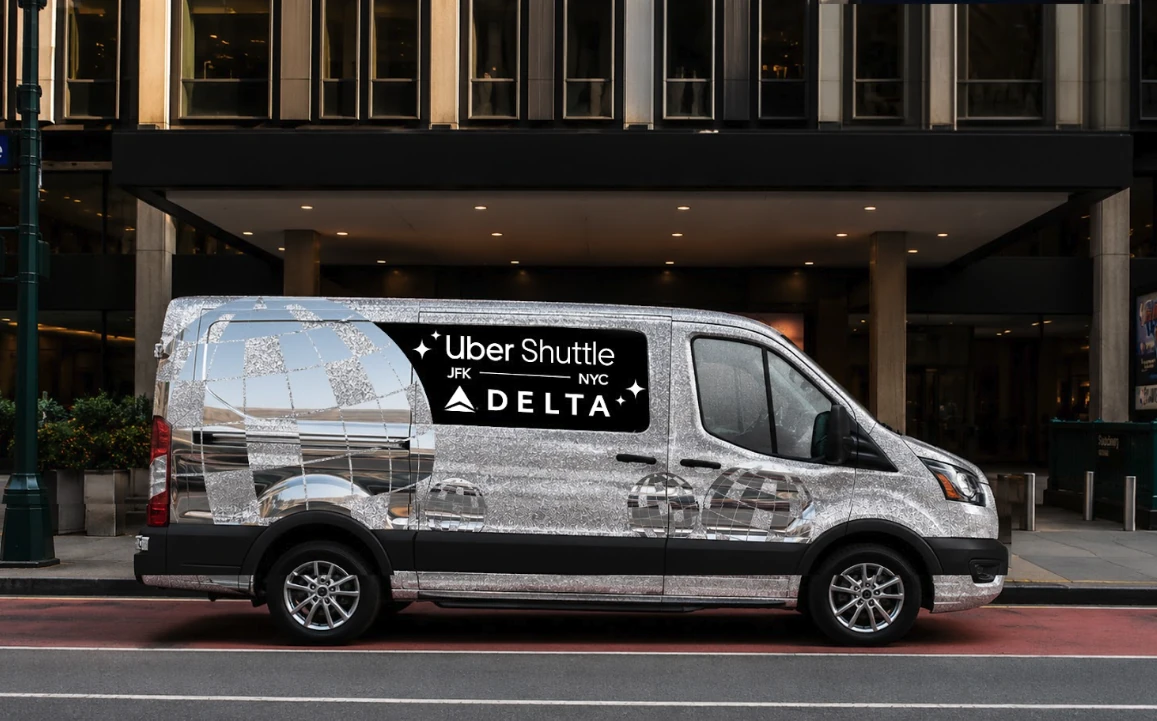 Uber x Delta shuttle.