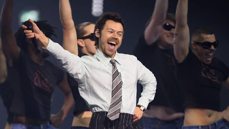 Harry Styles performs live on stage during The BRIT Awards 2026 at Co-op Live on February 28, 2026 in Manchester, England Harry Styles performs live on stage during The BRIT Awards 2026 at Co-op Live on February 28, 2026 in Manchester, England