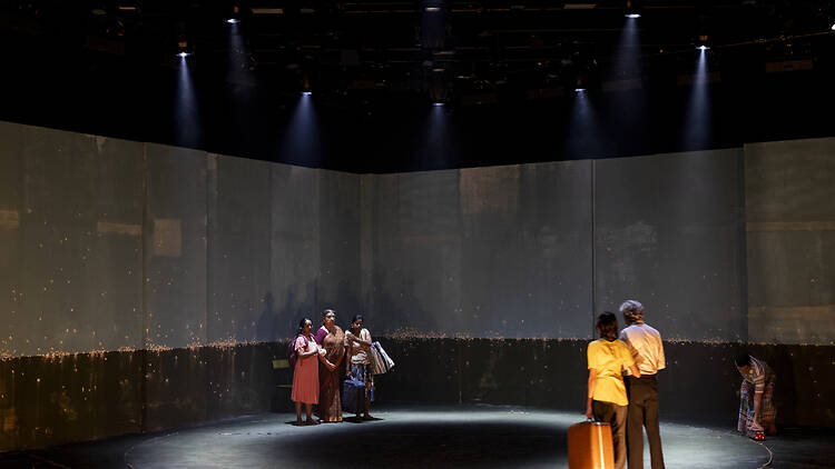 The Jungle and the Sea Nadie Kammallaweera, Anandavalli and Kalieaswari Srinivasan in 'The Jungle and the Sea'.