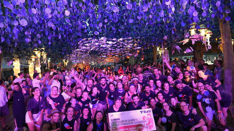 Guanyadors dels carrers guarnits de les festes de Gràcia 2026 Guanyadors dels carrers guarnits de les festes de Gràcia 2026