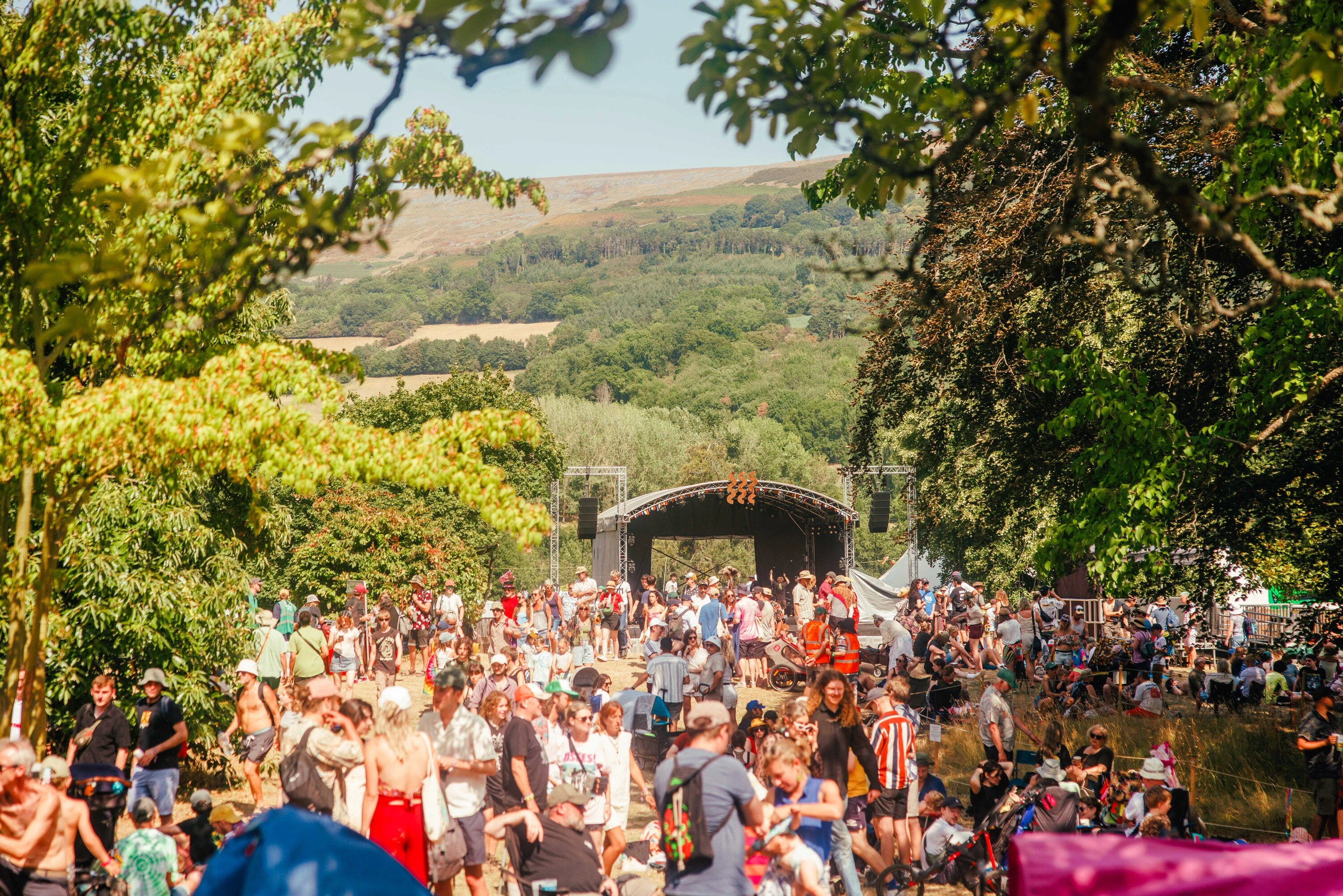 Stage at Green Man 2025
