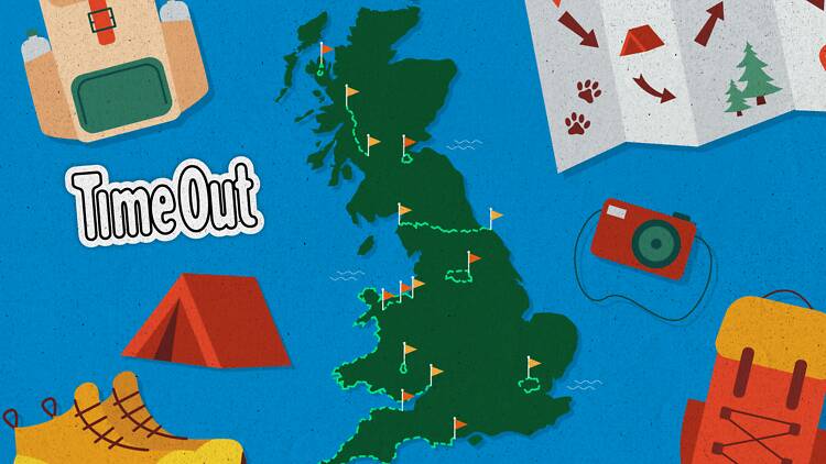 Map of the best hikes in the UK 2026 Map of the best hikes in the UK 2026