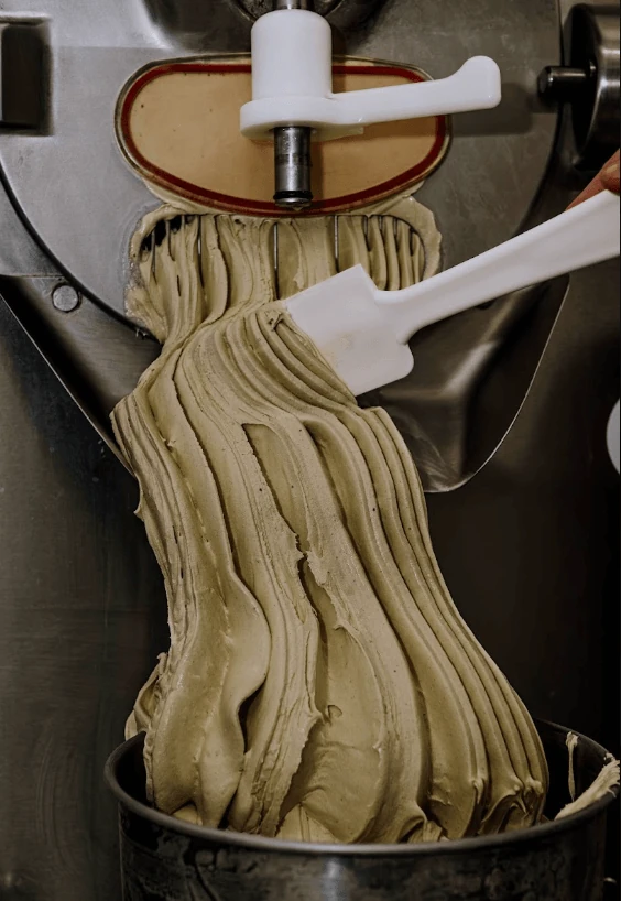 Helado de pistacho en Latto