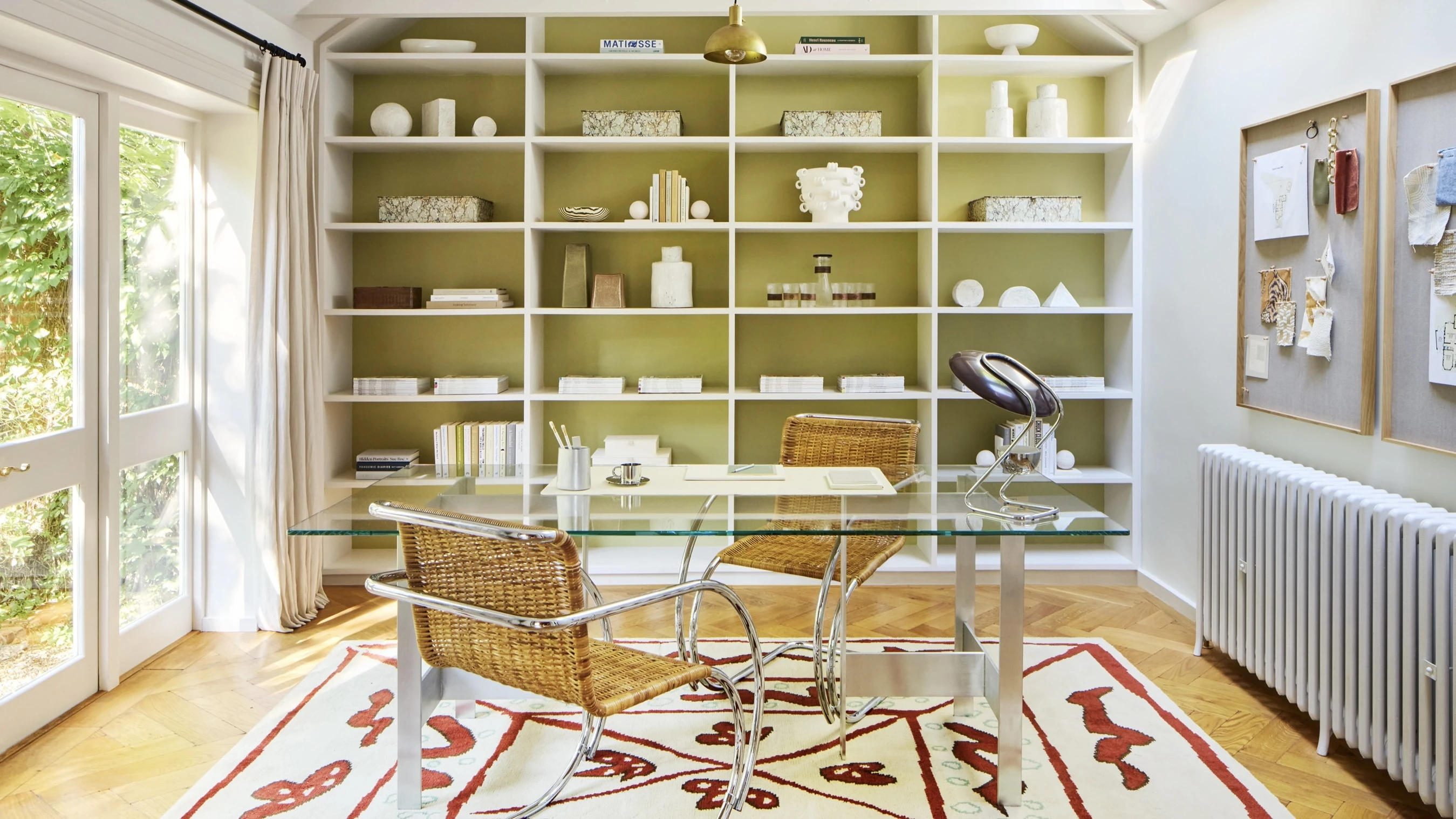 Home office at Omaze house in Mapesbury