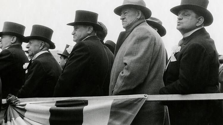 Robert Frank. ‘City Fathers – Hoboken, New Jersey’, 1955. Collection Maison Européenne de la Photographie, Paris Robert Frank. ‘City Fathers – Hoboken, New Jersey’, 1955. Collection Maison Européenne de la Photographie, Paris