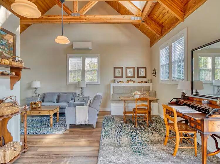 Best for animal lovers near Portland: the Alpaca Farm cottage Best for animal lovers near Portland: the Alpaca Farm cottage