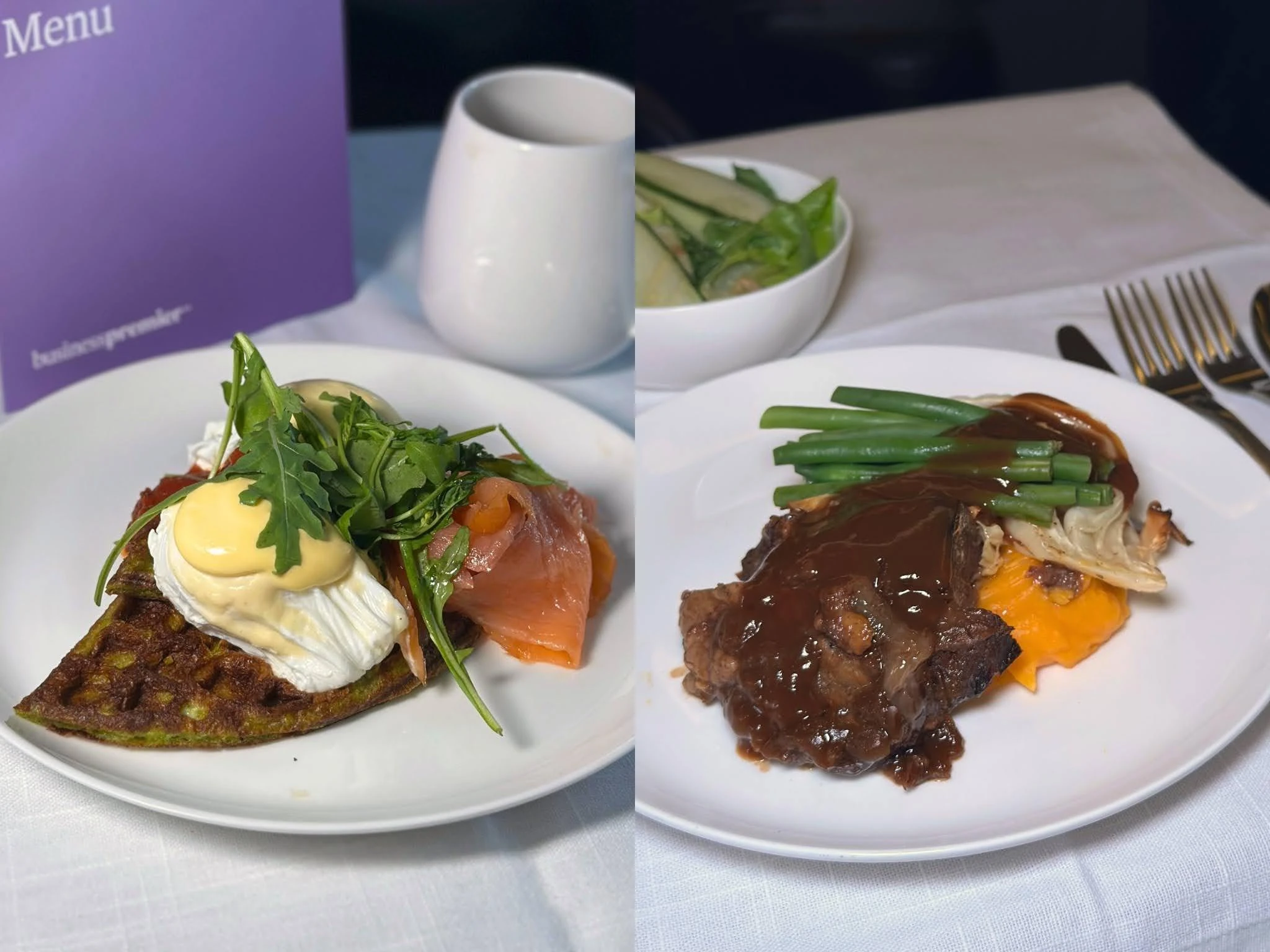 Air New Zealand food