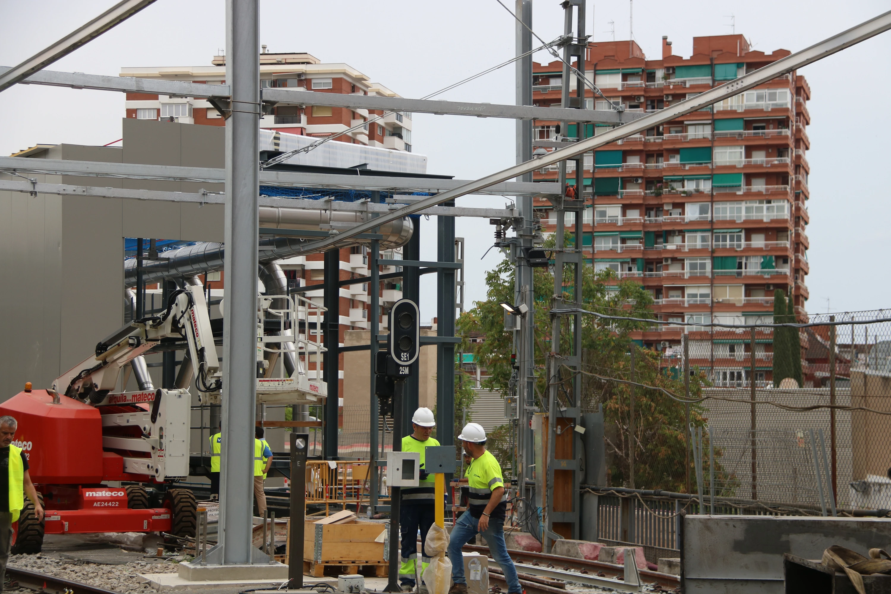Obres al metro 