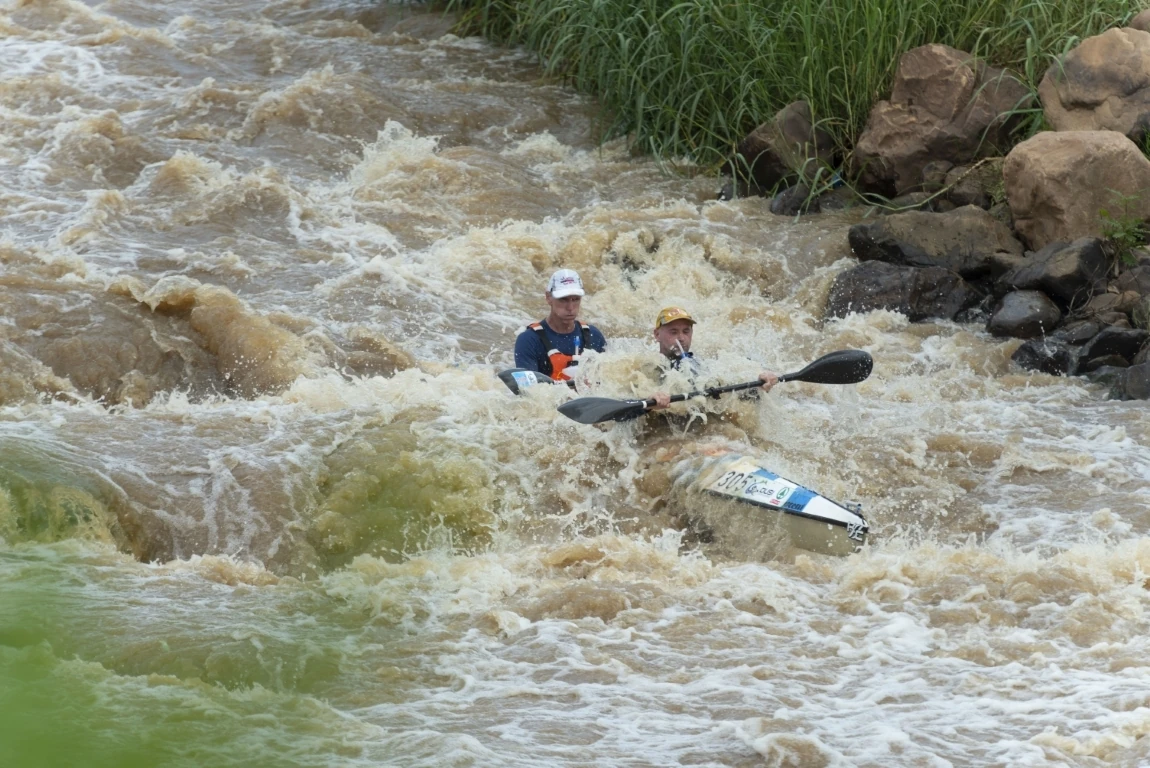 Battling rapids as they head towards Durban, the best paddlers know what it takes to complete the Dusi Canoe Marathon.