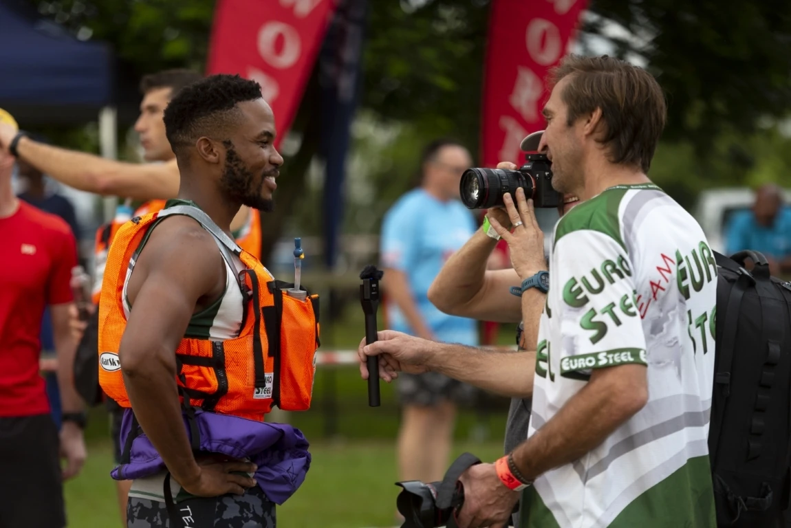 It's competition and camaraderie on and off the water. 