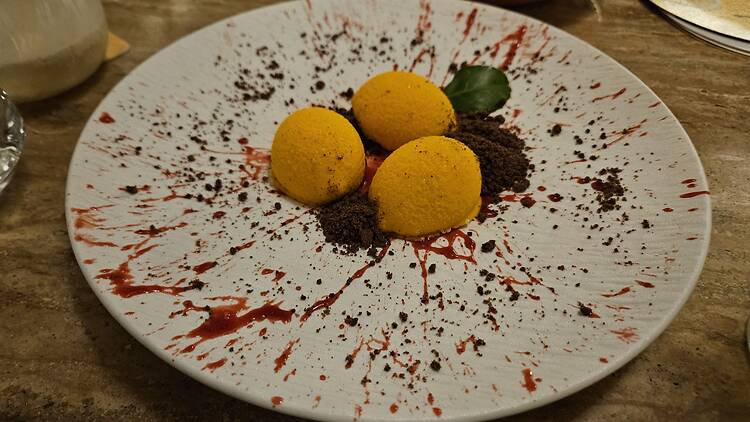 The best part of CinCin's Lemon Festa's obviously the dessert.