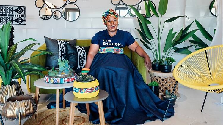 Sphelele Nozipho Chikowi, founder of Soweto-born fashion and lifestyle brand Ntozinhle Lifestyle Sphelele Nozipho Chikowi,