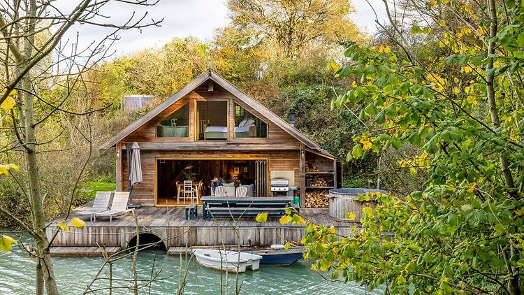 Best for wild swimming: South Downs Ditchling cabin