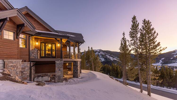 Best for large groups: The luxury chalet near Lone Mountain