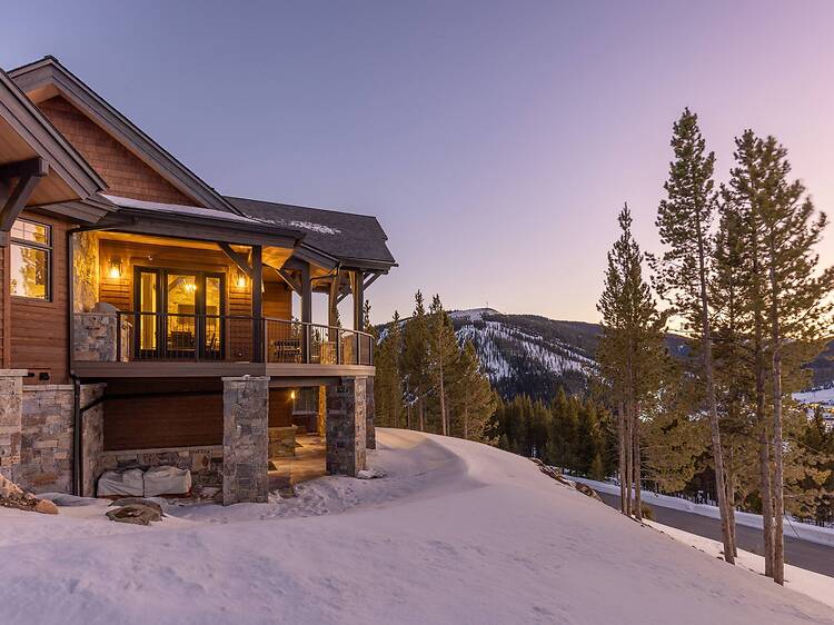 Best for large groups: The luxury chalet near Lone Mountain