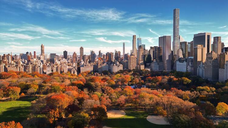 Central Park in autumn Central Park in autumn