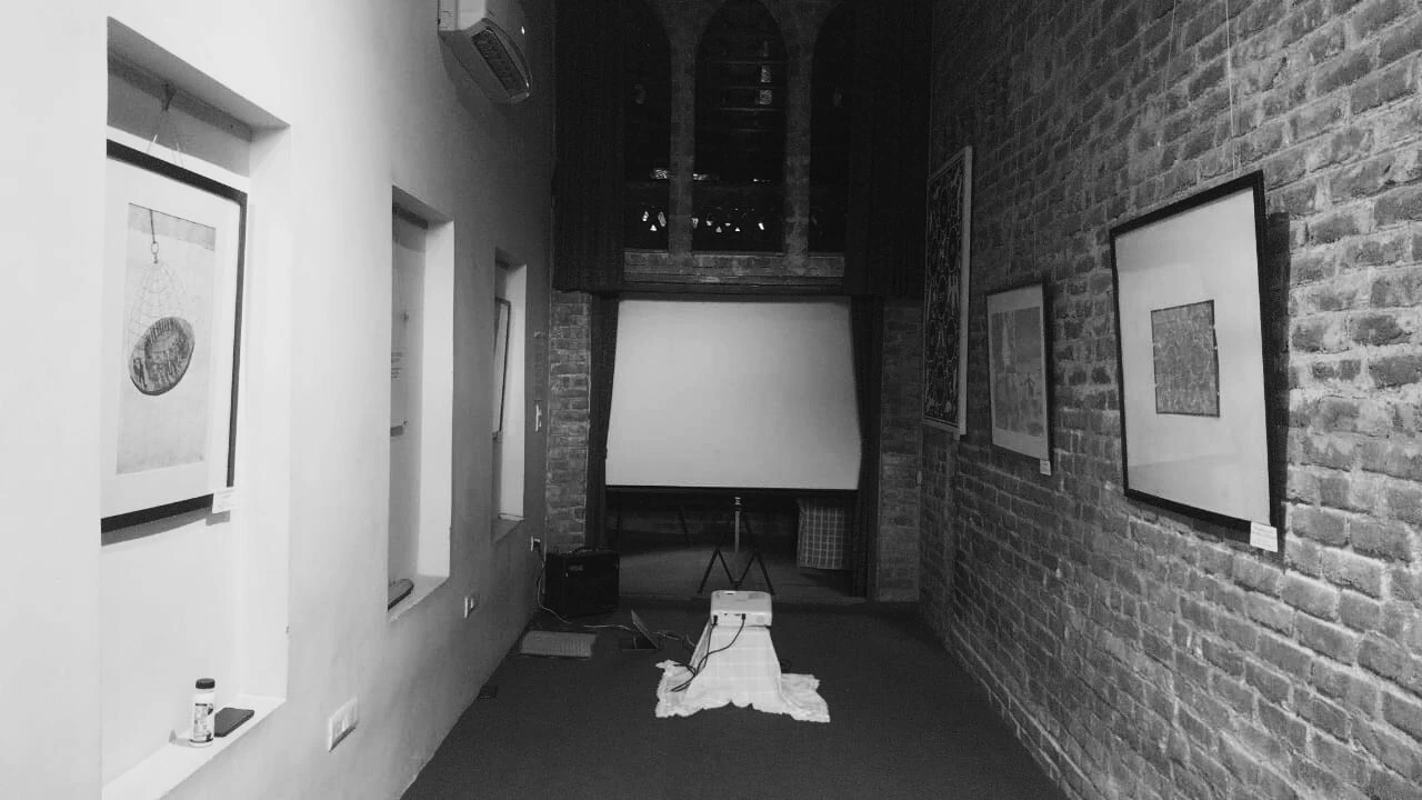 Inside The Red House's cathedral