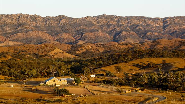 Arkaba Homestead Flinders Ranges view